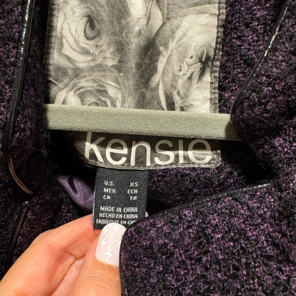 Purple peacoat - Picture 2 of 3